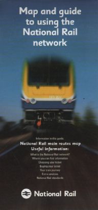 National Rail - 2000 Network Map and Guide Handbill
